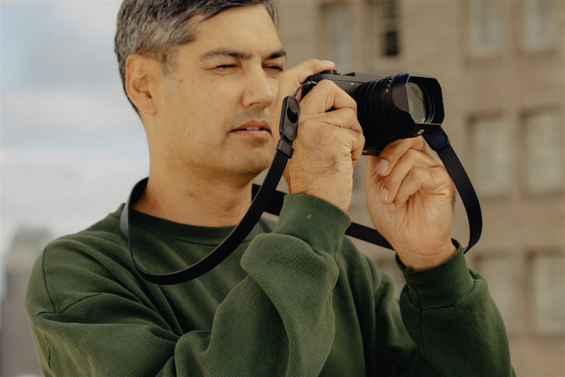 Peak Design Form Leather Camera Strap Long - Black