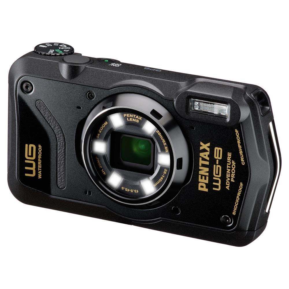 Pentax WG-8 Digital Camera - Black