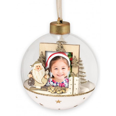 Christmas Baubles - Passport - White Aland