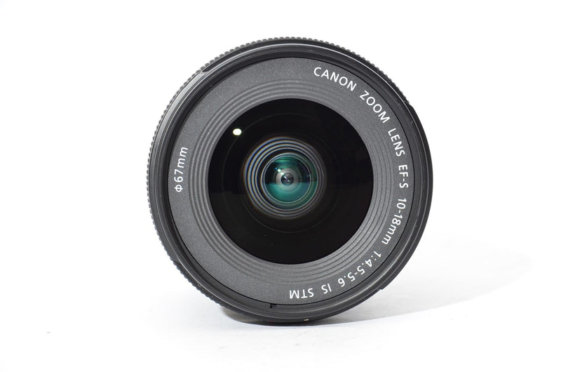 Used Canon EFS 10-18mm f/4.5-5.6 IS STM Lens