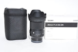 Used Sigma 35mm F1.4 DG DN Sony FE Lens