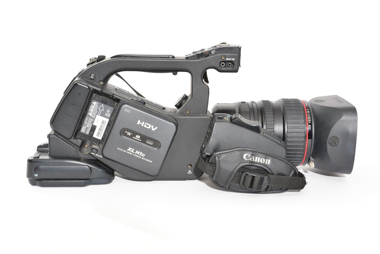 Used Canon XLH1-A Camcorder With 20x Zoom XL 5.4-108mm L IS III f/1.6-3.5 Video Lens