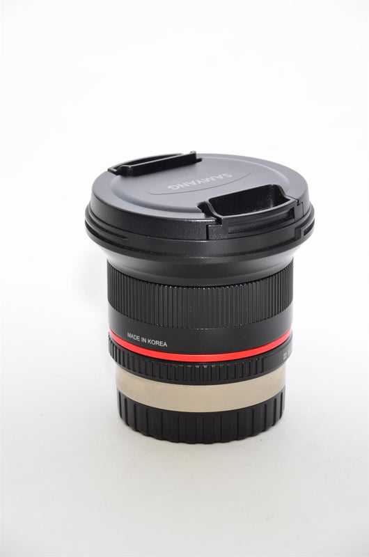 Used Samyang 12mm f/2.0 NCS CS Ultra Wide Angle - Fuji X Mount