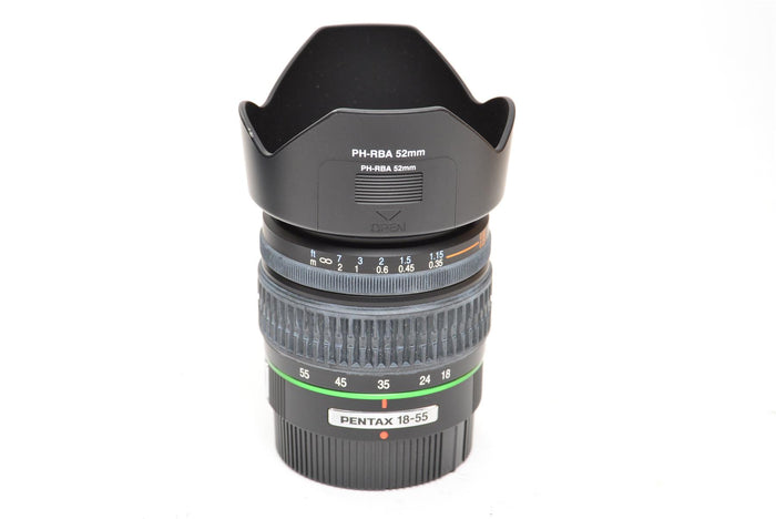 Used Pentax-DA SMC 18-55mm f/3.5-5.6 AL Lens