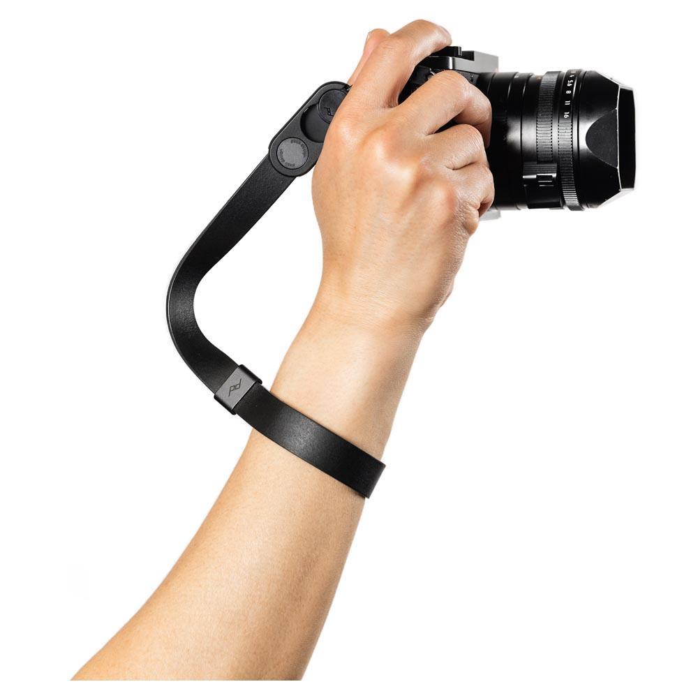 Peak Design Cuff Leather Camera Wrist Strap - Black