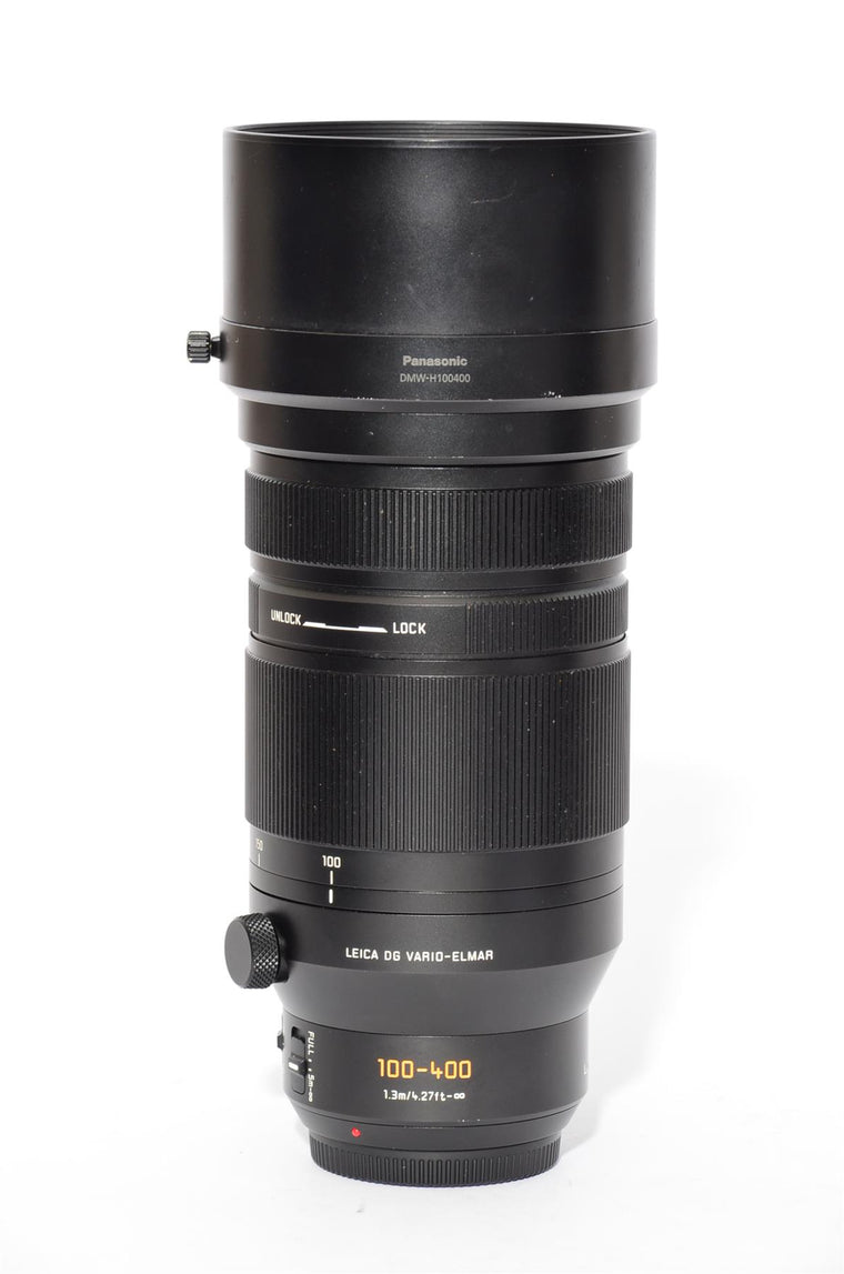 SPARES & REPAIRS Used Panasonic 100-400mm f/4-6.3 ASPH Leica DG Vario-Elmar