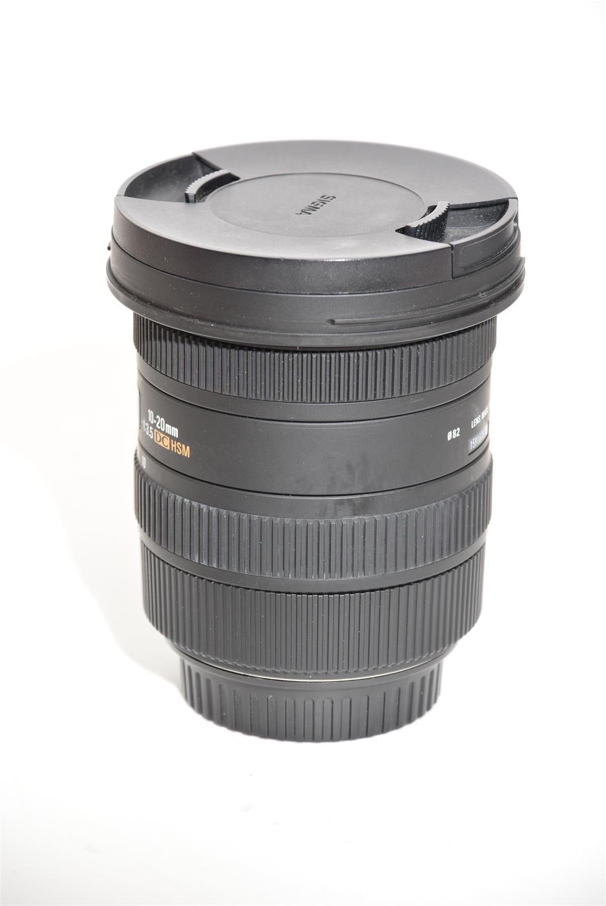 Used Sigma 10-20mm f/3.5 EX DC Canon Fit Lens