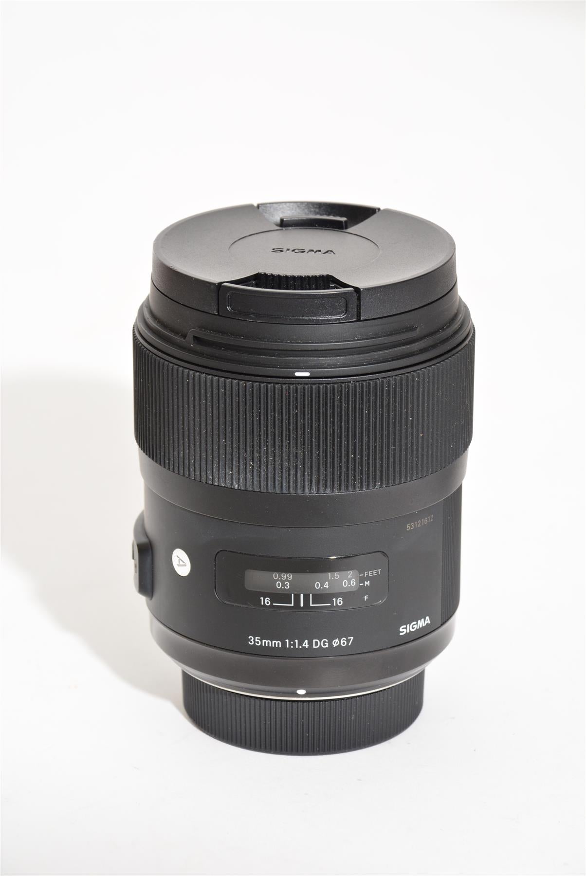 Used Sigma 35mm f/1.4 DG Lens For Nikon