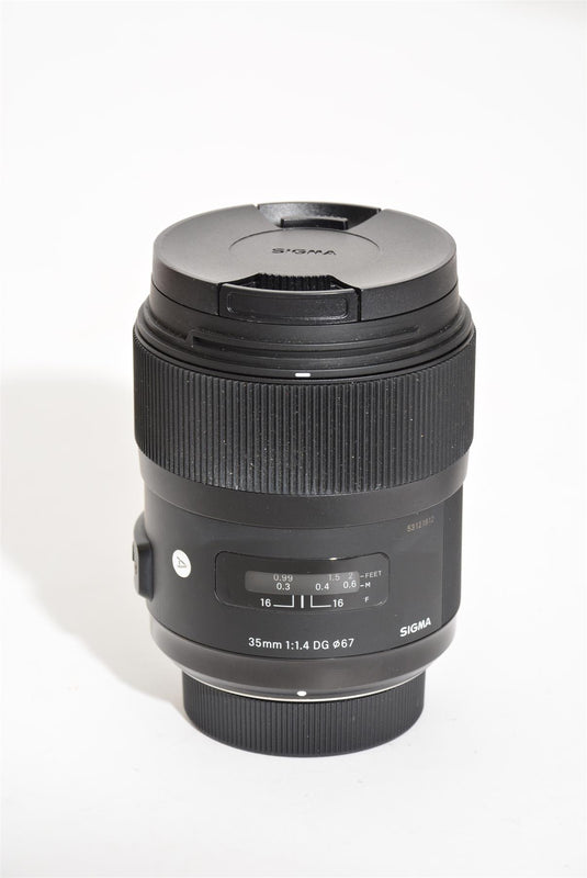 Used Sigma 35mm f/1.4 DG Lens For Nikon