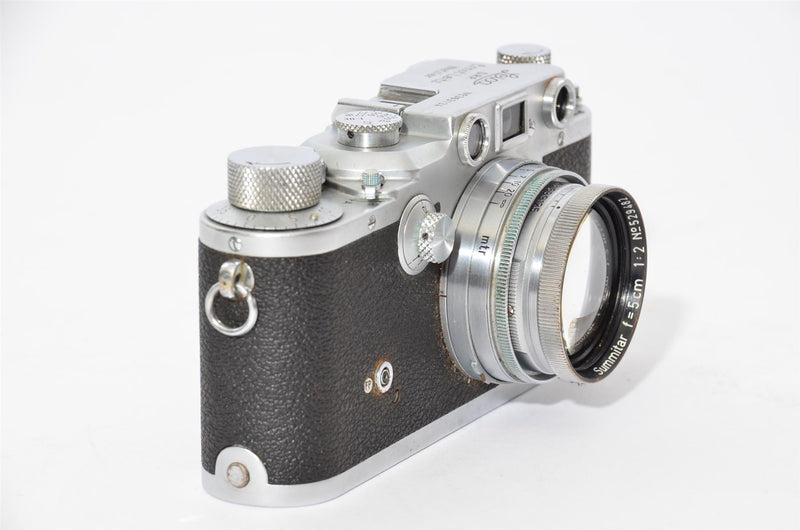 Used Leica 111c D.R.P. Ernst Leitz Wetzlar With Summitar f=5cm 1:2 Lens TESTED