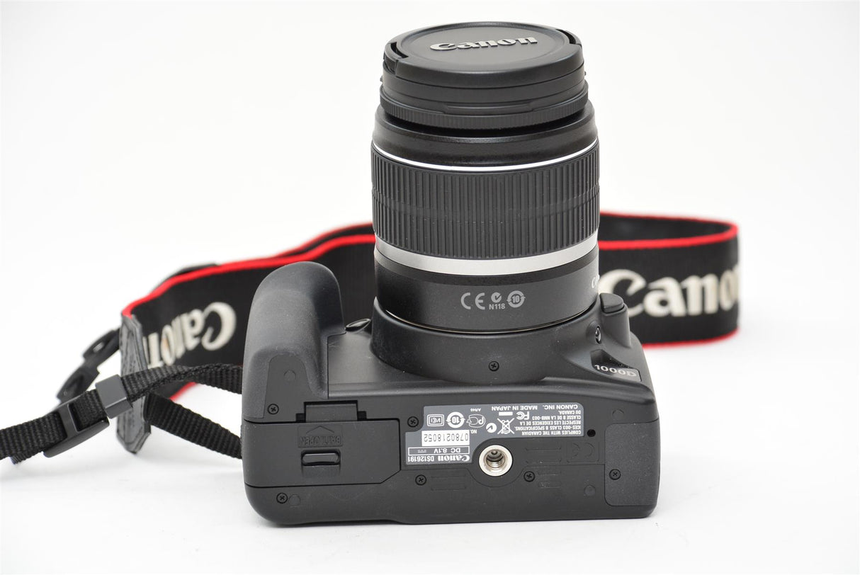 Used Canon EOS 1000D Camera with EFS 18-55mm Lens