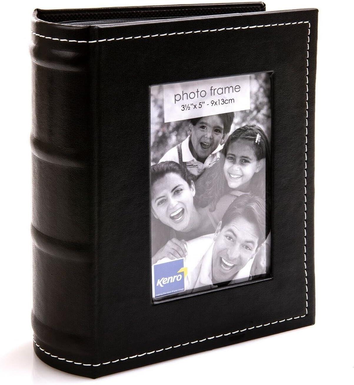 Kenro 6x4 Minimax Carlton Album 80 Photos - Black
