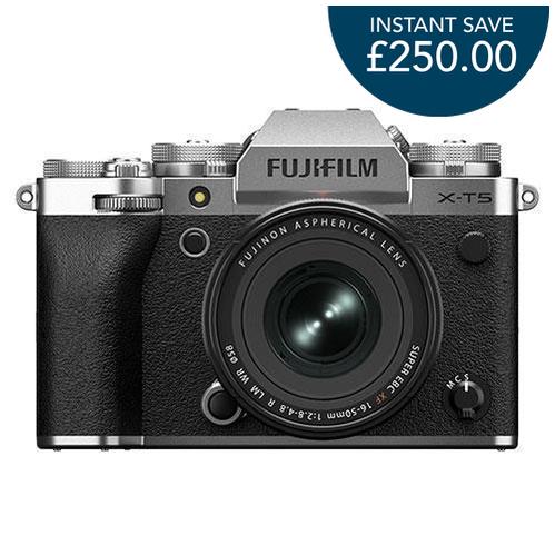 Fujifilm X-T5 Kit with XF 16-50mm lens - Silver