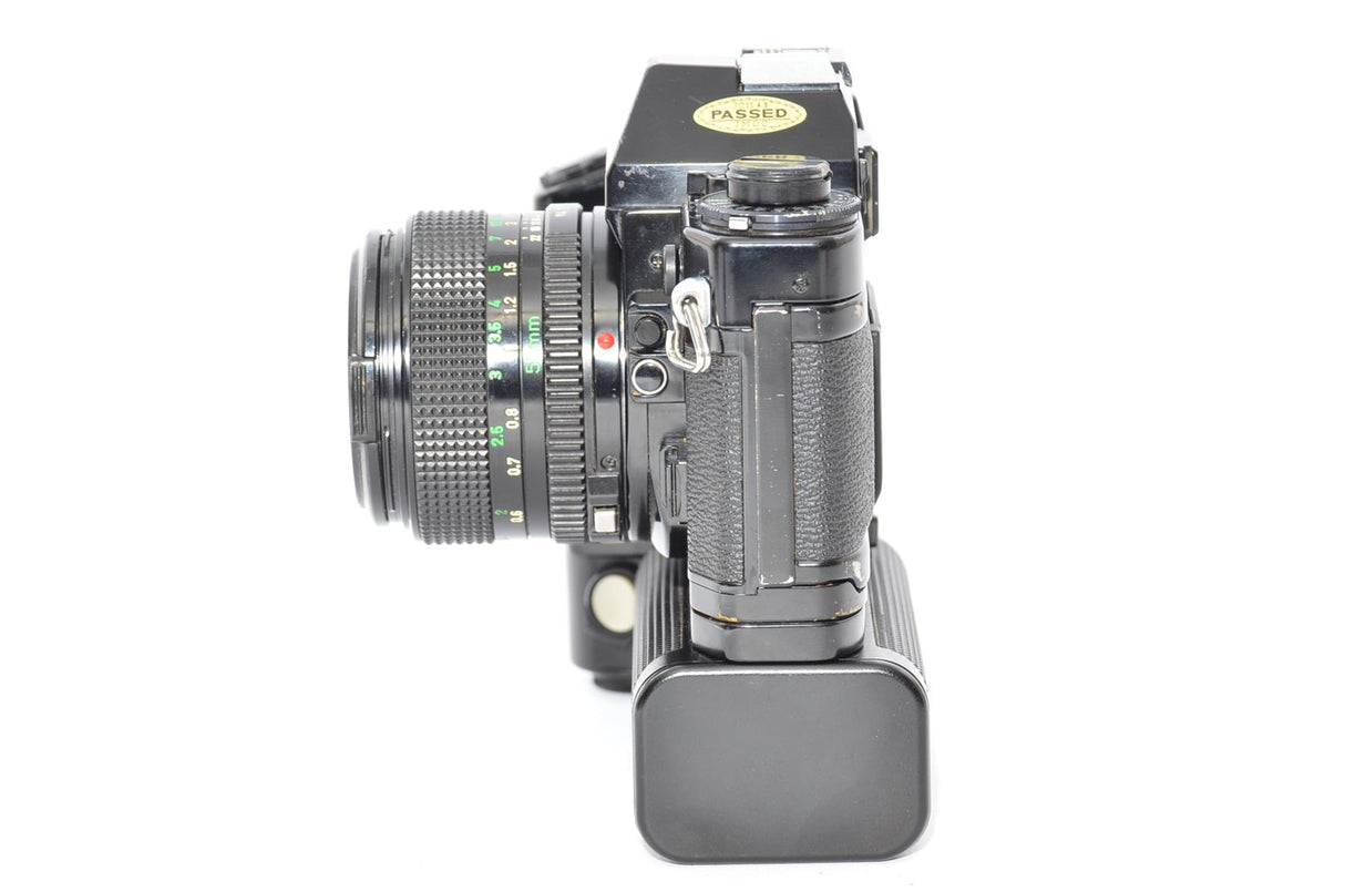 Used Canon A-1 With 50mm f/1.4 Lens + Canon Speedlite 199A