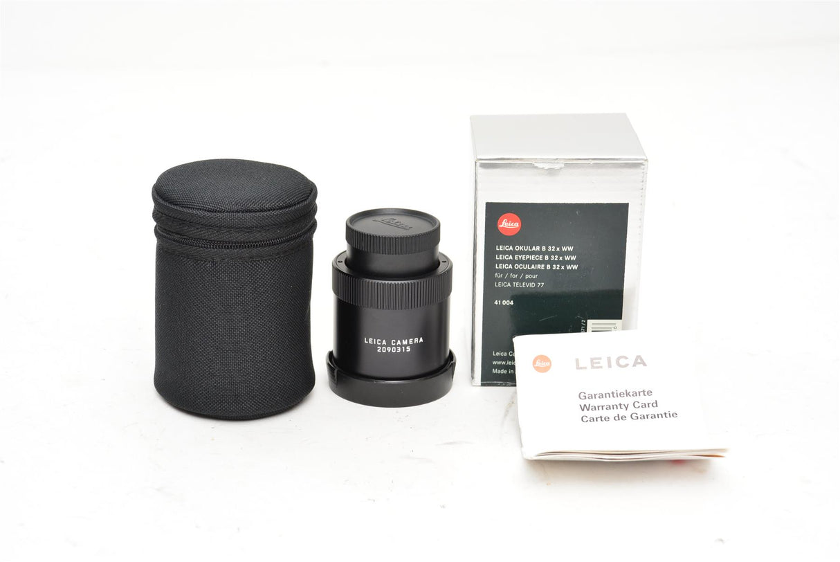 Used Leica APO Televid 77 Angled Spotting Scope with 32X eyepiece