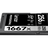 Lexar SDXC UHS-II - Pro Silver Series - V60 1667x 250MB/s - 256GB