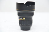 Used Nikon AF-S Nikkor 14-24mm f/2.8 G ED Lens