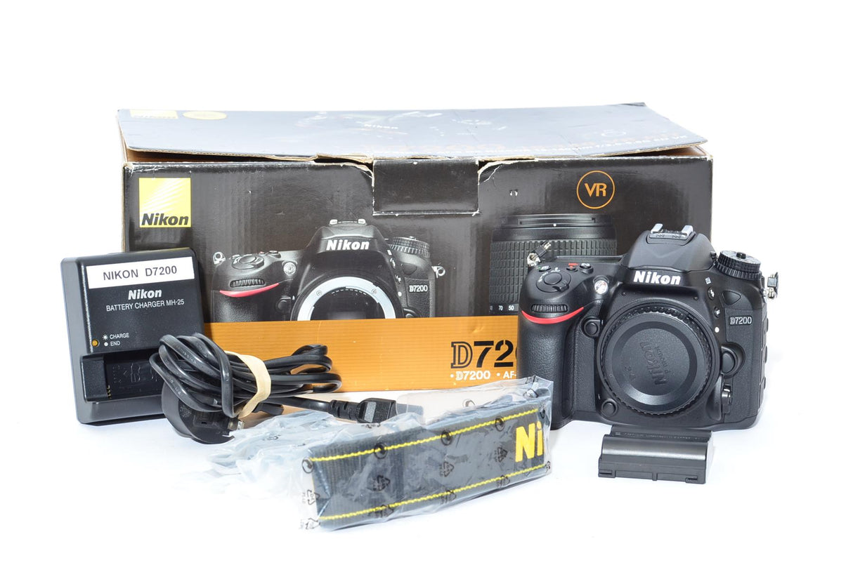 Used Nikon D7200 Camera Body Only