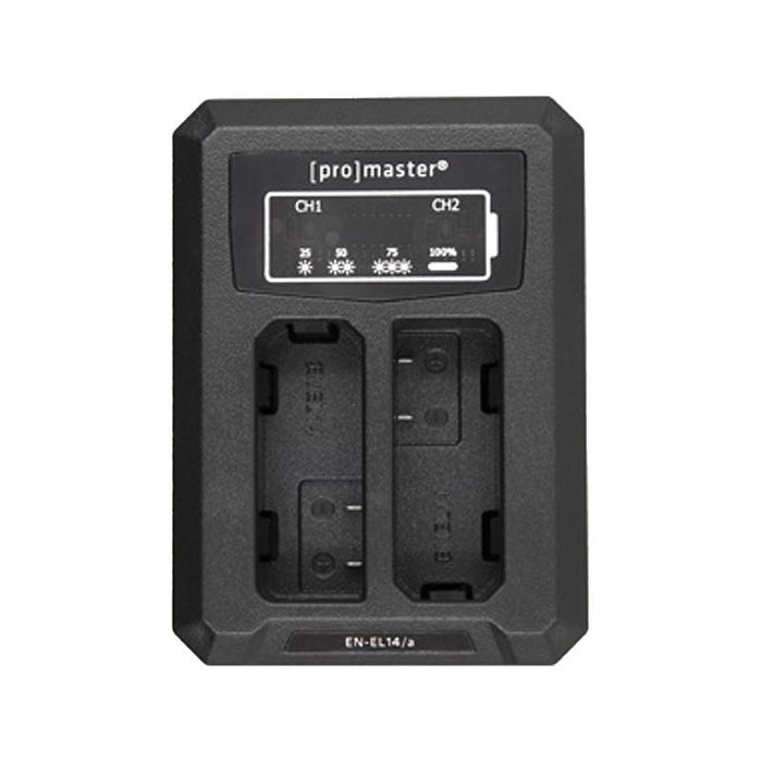 ProMaster Dual USB Charger Nikon EN-EL14
