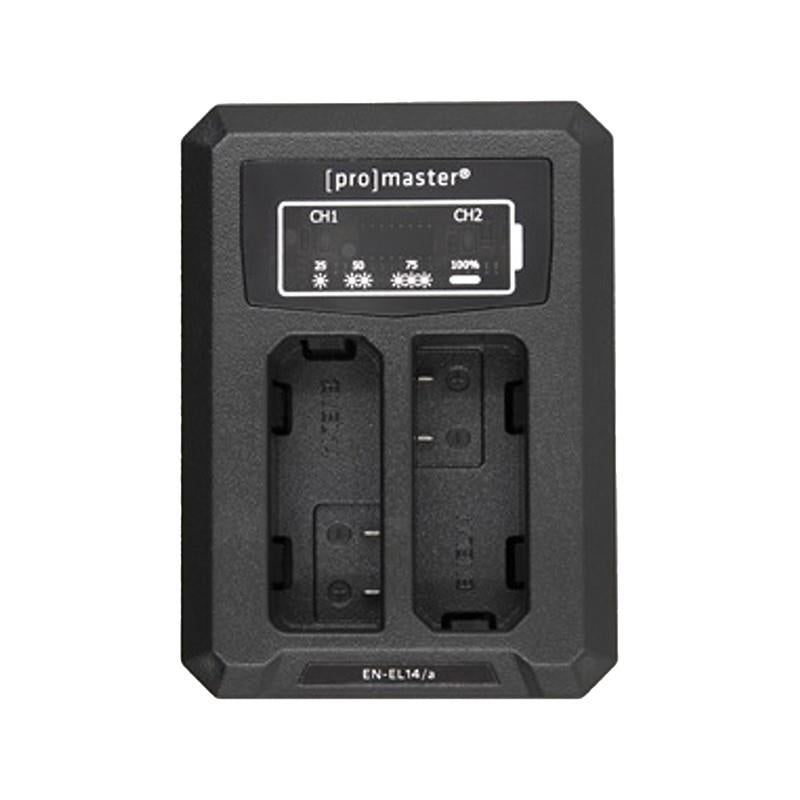 ProMaster Dual USB Charger Nikon EN-EL14