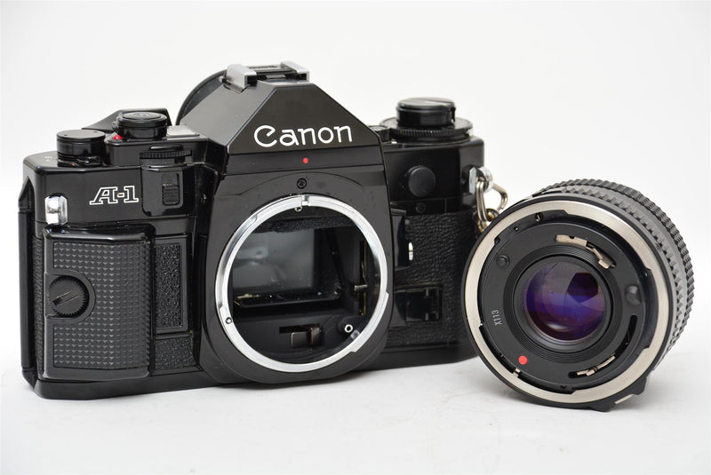 Used Canon A-1 Camera with 50mm Lens