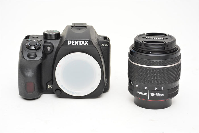 Used Pentax K-70 with 18-55mm f/3.5-5.6 Lens