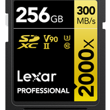 Lexar SDXC UHS-II - Pro Gold Series - V90 2000x 300MB/s - 256GB