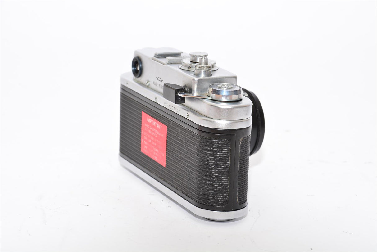 Used Zorki 4K 35mm Film Camera Made in USSR with Jupiter 8 50mm F2 Lens