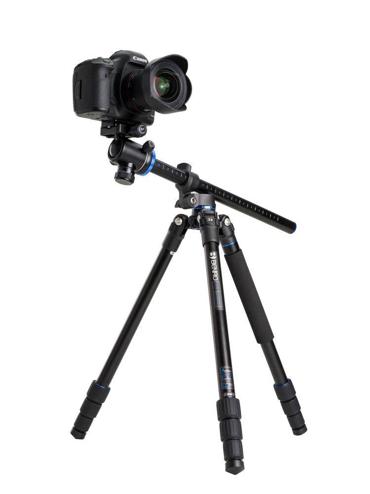 Benro GoPlus Travel S1 Aluminium 4 Section Twist Tripod