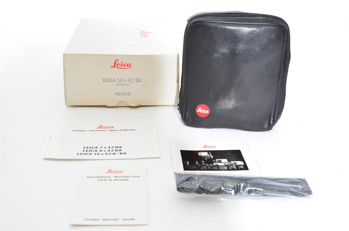 Used Leica Trinovid 10x42 BA Binoculars