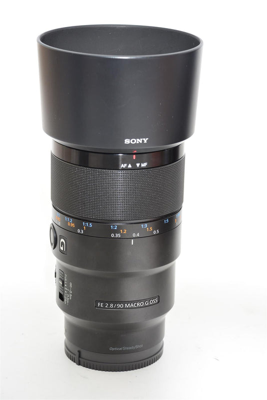Used Sony FE 90mm F2.8 Macro G OSS Lens
