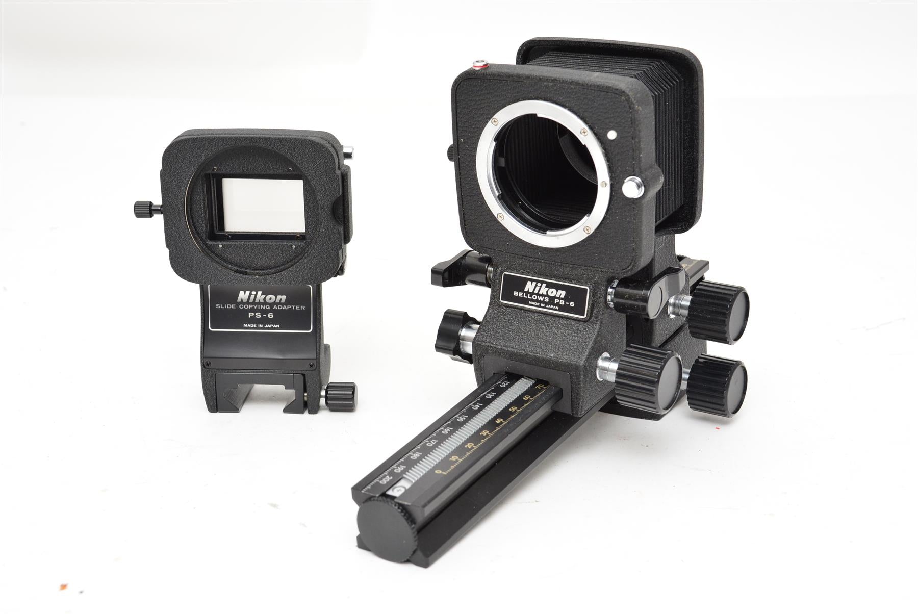 Used Nikon PB-6 Bellows and PS-6 Slide Copying Adapter