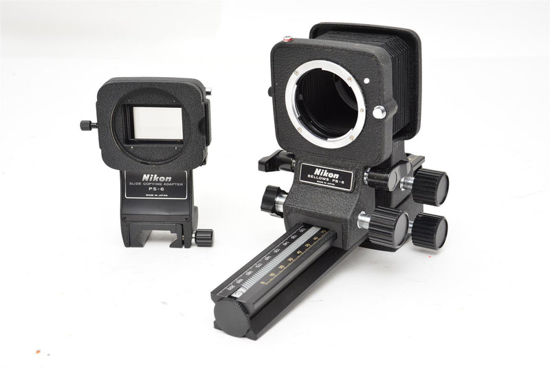 Used Nikon PB-6 Bellows and PS-6 Slide Copying Adapter