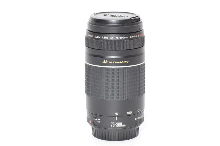 Used Canon EF 75-300mm f/4-5.6 III USM Lens DAMAGED