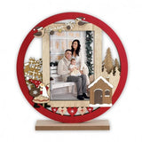 Christmas Wooden Frames - 4x6" - Curtis