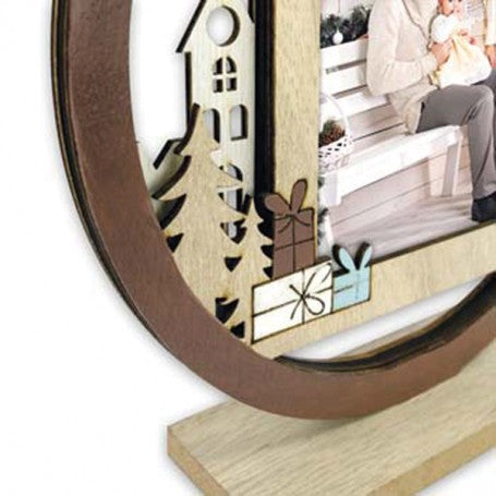 Christmas Wooden Frames - 4x6" - Elva