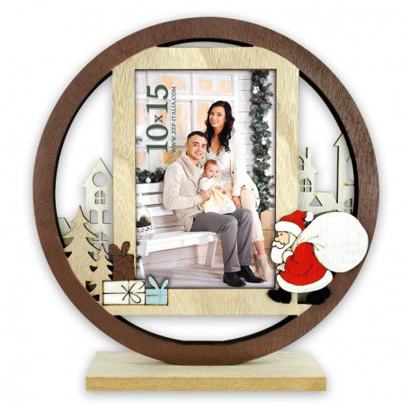 Christmas Wooden Frames - 4x6" - Elva