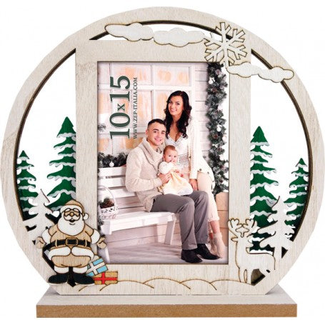 Christmas Wooden Frames - 4x6" - Keila