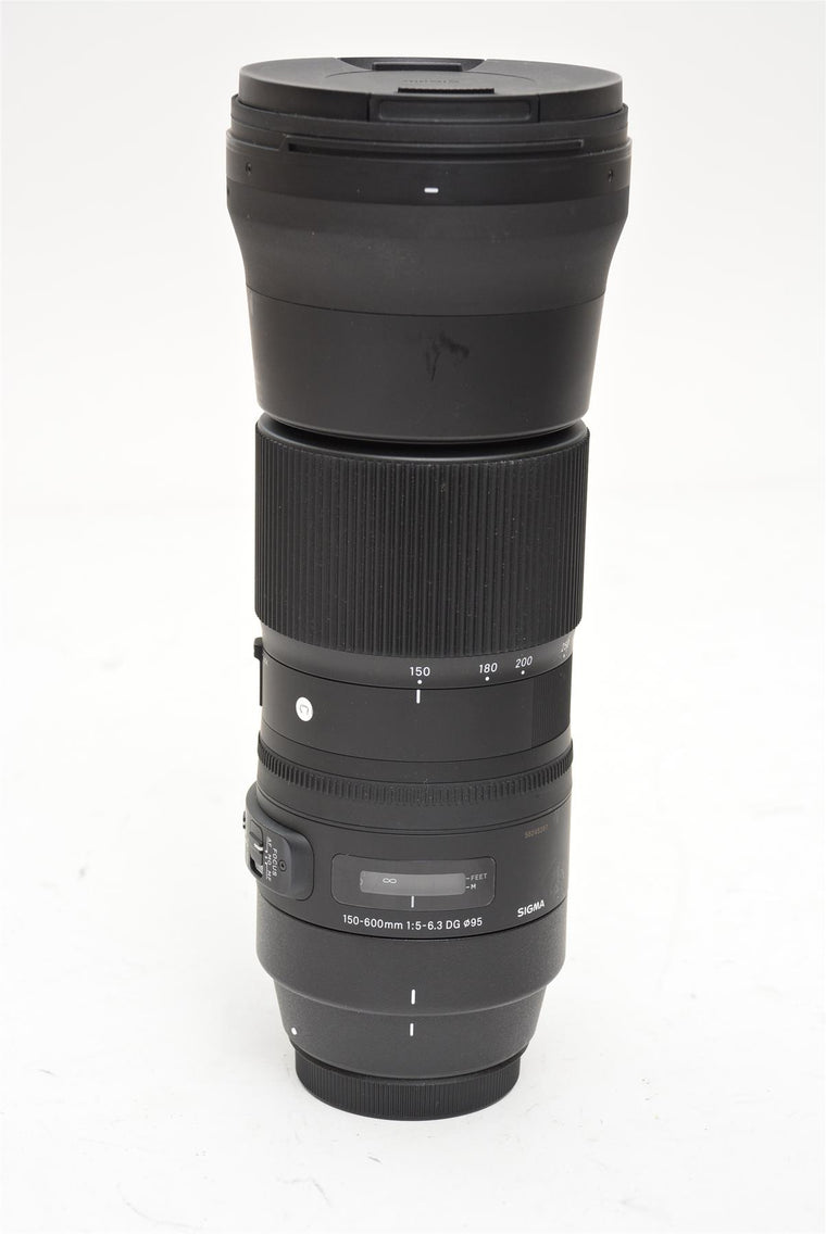 Used Sigma 150-600mm f/5-6.3 DG Canon Fit Lens