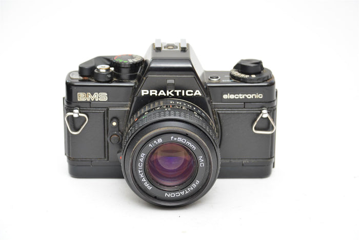 Used Praktica BMS with 50mm Prakticar f/1.8 Lens