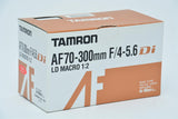Used Tamron AF 70-300mm f/4-5.6 Di LD Macro Nikon Fit Lens