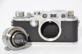 Used Leica 111c D.R.P. Ernst Leitz Wetzlar With Summitar f=5cm 1:2 Lens TESTED