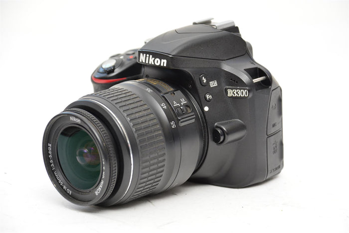 Used Nikon D3300 Body with 18-55 Lens