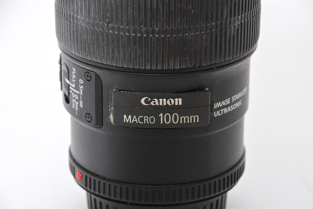 Used Canon EF 100mm f/2.8 L IS USM Lens