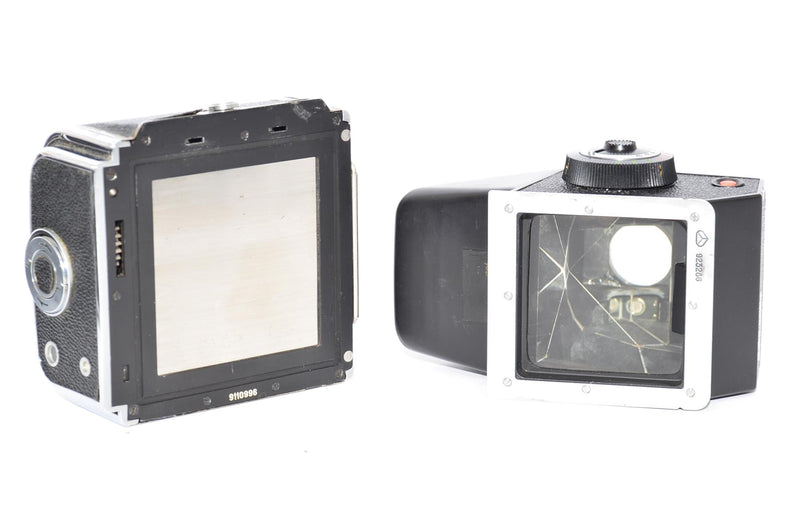 Used Kiev 88 with 80mm f/2.8 Volna 3 and 2x film backs