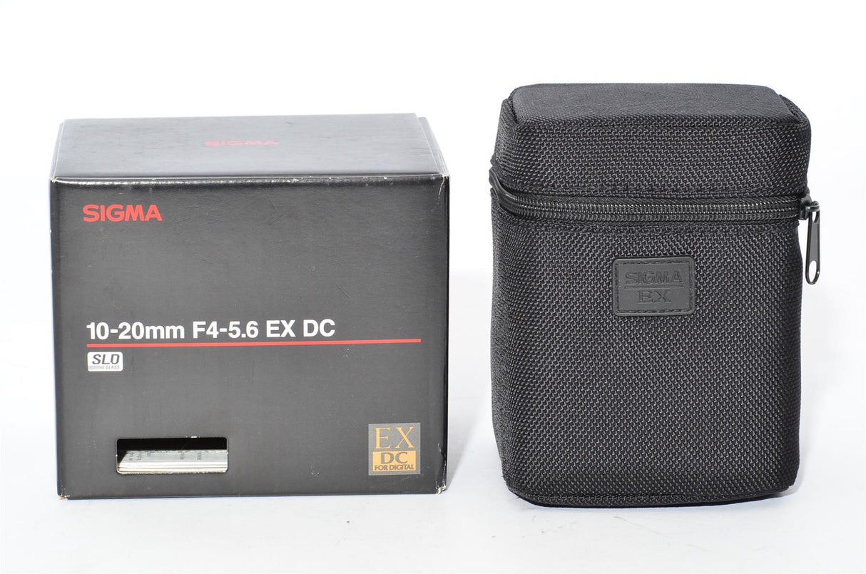 Used Sigma 10-20mm f/4-5.6 EX DC Lens For Canon AF