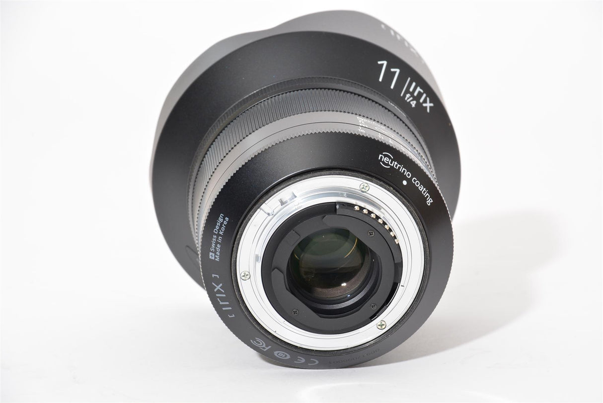Used Irix 11mm f/4 Blackstone Durable Magnesium Alloy Housing Lens For Nikon