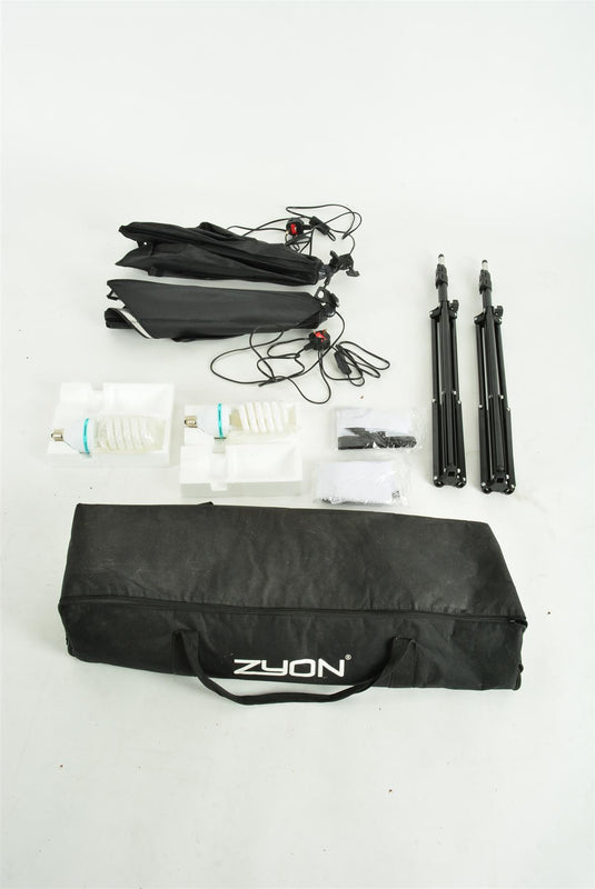 Used Zyon Dual Umbrella Lighting Kit - COLLECT IN SHOP ONLY