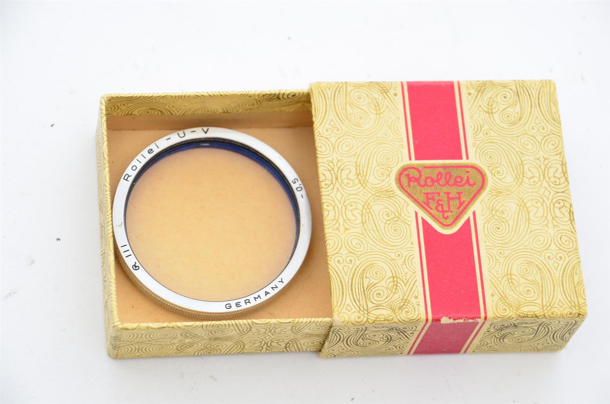Used Rolleiflex B III UV Filter