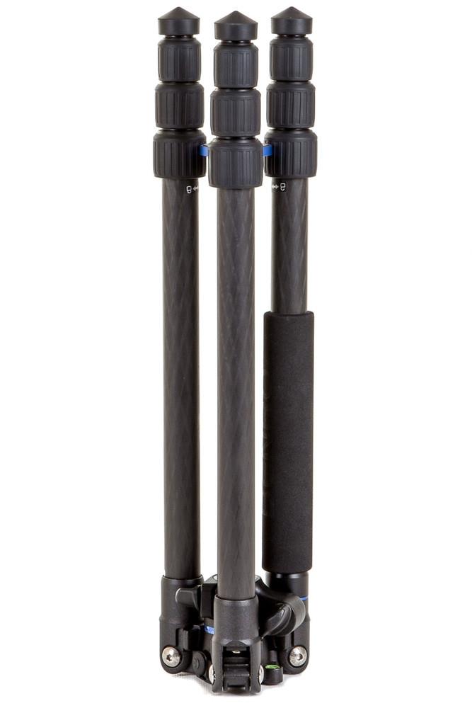 Benro GoPlus Travel S1 Carbon Fibre 4 Section Twist Tripod